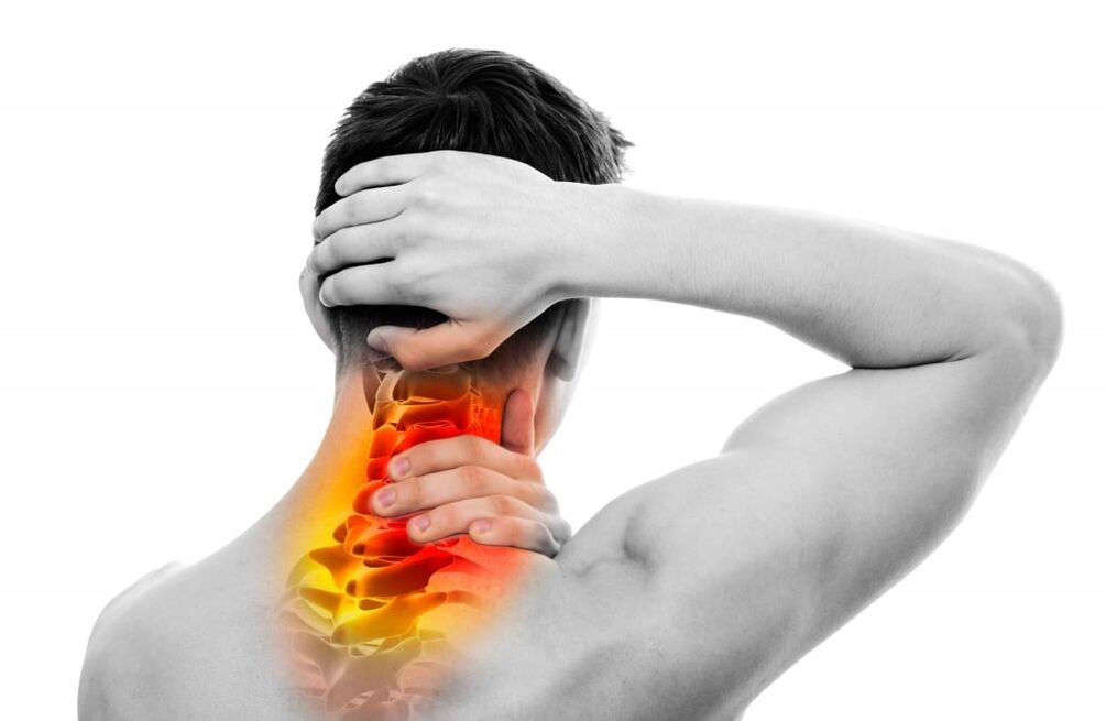 objawy osteochondrozy szyjnej
